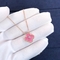 OEM 18 Karat Gold Necklace Vintage Alhambra Pendant Real Diamonds