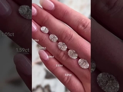 مجوهرات الماس المزروعة بالمختبر