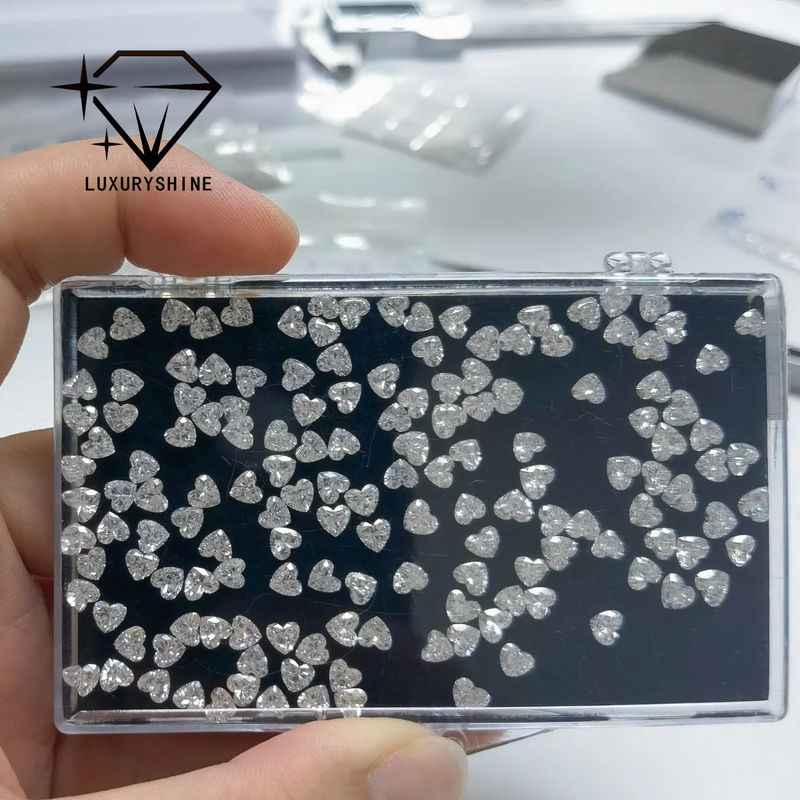 جودة LuxuryShine VS2 Heart Excellent Cut Laboratory Diamond Grown الماس الحقيقي و المجوهرات الزفافية و المجوهرات المخصصة دعم تخصيص خاص مصنع