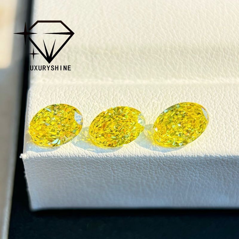 جودة الماس المصنوع في المختبر 1CT 2CT 3CT 4CT 5CT بيضاوي ممتاز بالقطع مع الشهادة والمجوهرات المخصصة مصنع