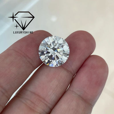 جودة الماس المصنّع من نوع LuxuryShine VS1 1ct 2ct 3ct 4ct 5ct قطعة مستديرة بيضاء قطعة ممتازة معتمدة من IGI مصنع