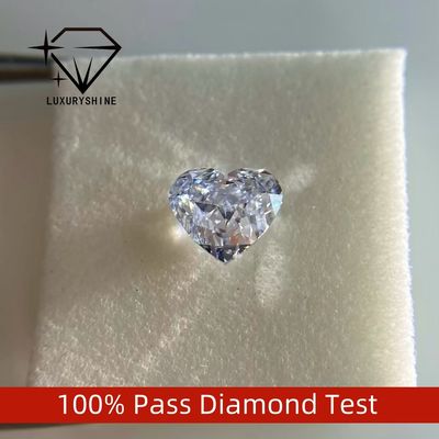 جودة اللون الفاخر VVS2 القلب الأبيض الحلق الممتاز المختبر الماس النضج 1CT 2CT 3CT 4CT 5CT دعم تخصيص خاص مصنع
