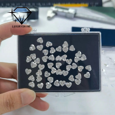 جودة LuxuryShine VS2 Heart Excellent Cut Laboratory Diamond Grown الماس الحقيقي و المجوهرات الزفافية و المجوهرات المخصصة دعم تخصيص خاص مصنع