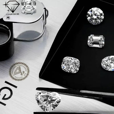 جودة LuxuryShine VS2 Heart Excellent Cut Laboratory Diamond Grown الماس الحقيقي و المجوهرات الزفافية و المجوهرات المخصصة دعم تخصيص خاص مصنع
