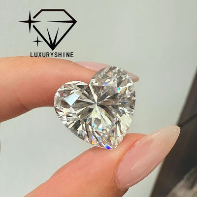 جودة LuxuryShine VVS1-VS2 ماسات مُصنّعة في المختبر بقصّة قلب ممتازة ماسات حقيقية ومجوهرات الزفاف ودعم المجوهرات المخصصة للتخصيص الخاص مصنع
