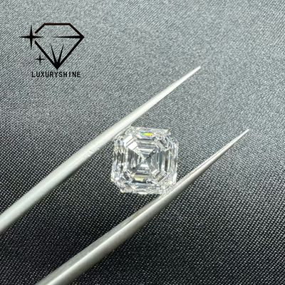 جودة LuxuryShine VVS-VS 0.1-10CT Asscher Shape Lab الماس الناضج D-F اللون الماس الأبيض مع شهادة IGI 3EX قطع الحجارة مصنع