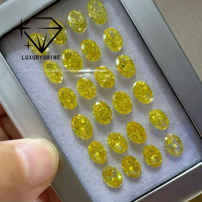 جودة الماس المصنوع في المختبر 1CT 2CT 3CT 4CT 5CT بيضاوي ممتاز بالقطع مع الشهادة والمجوهرات المخصصة مصنع