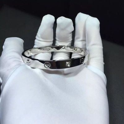 جودة مجوهرات العلامة التجارية الحب سوار 4 الماس الذهب الأصفر Diamonds18k الذهب مصنع