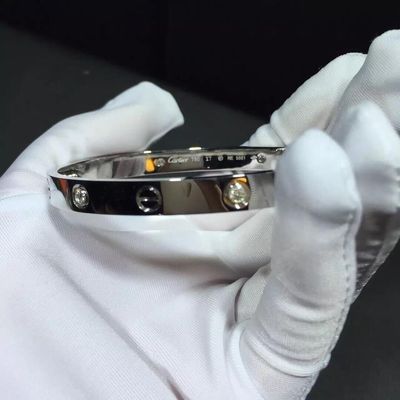 جودة مجوهرات العلامة التجارية الحب سوار 4 الماس الذهب الأصفر Diamonds18k الذهب مصنع