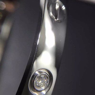 جودة مجوهرات العلامة التجارية الحب سوار 4 الماس الذهب الأصفر Diamonds18k الذهب مصنع