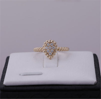 جودة Serpent Boheme Ring XS Motif المرجع JRG02674 خاتم من الذهب الوردي عيار 18 قيراطًا مصنع