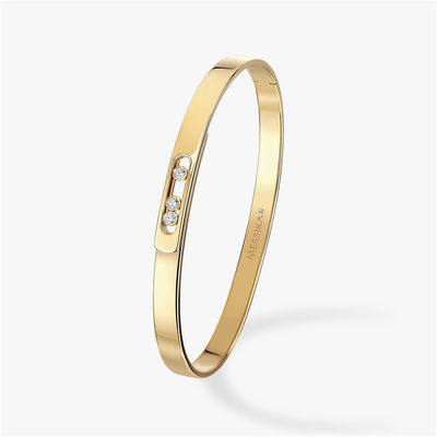 جودة 18K الذهب الأصفر Luxury Jewelry Move Noa الماس الإسورة سوار للسيدات مصنع